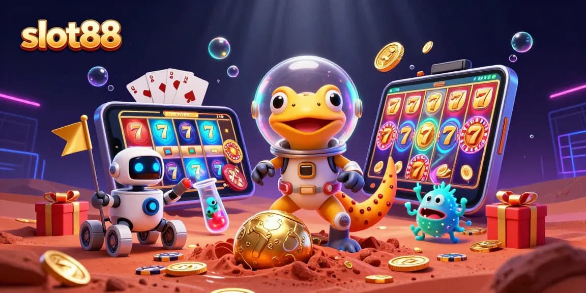 Menangkan slot88 dengan tampilan kasino 3D penuh warna yang menggiurkan dan elemen permainan menarik.