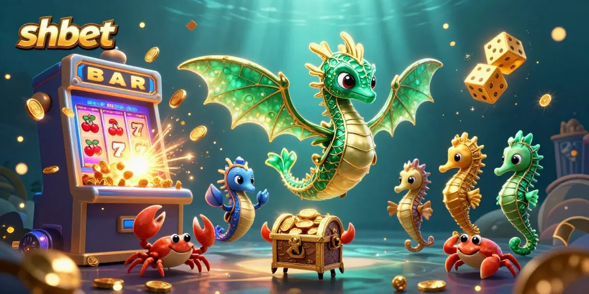 Spin for winnings at shbet; vibrant dragon and crabs amidst a jackpot explosion.