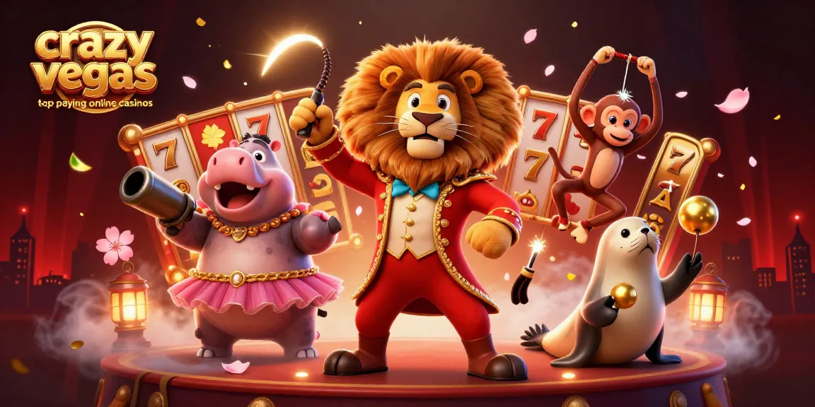 Experience the thrills at crazyvegas top paying online casinos with vibrant characters and exciting jackpots.