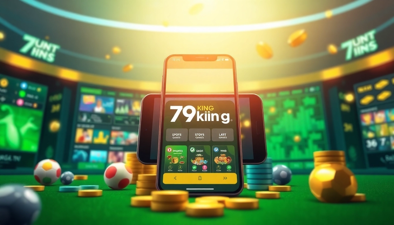 79king online gambling platform showcasing vibrant gaming options and a modern interface.