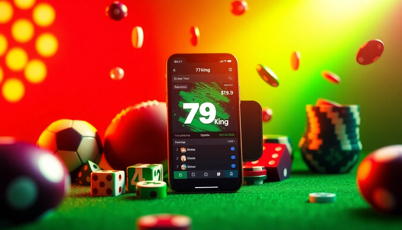 79King online betting platform showcasing sports and casino excitement
