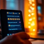 Engaging sexting AI chatbot interface highlighting playful conversations and innovative technology.
