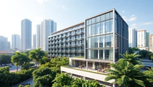 Stunning view of tampines ec showcasing luxurious architecture amidst greenery.
