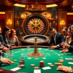 Players at MM 88 casino joyfully bet at a high-stakes poker table filled with vibrant chips and cards.