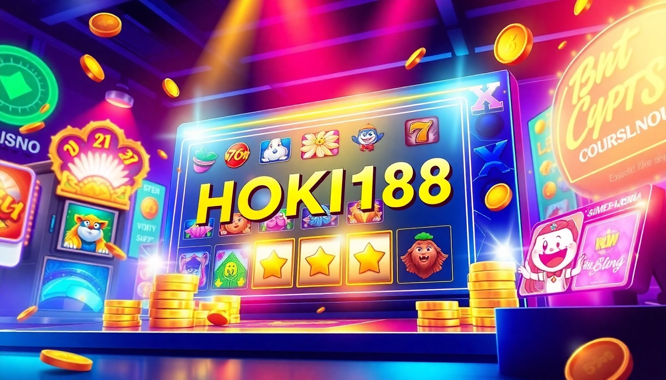 Experience the thrill of HOKI138 online gaming with vibrant slot graphics and engaging gameplay.