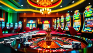 Experience the thrill of Trang chủ TG88 with vibrant casino visuals and exciting gameplay elements.