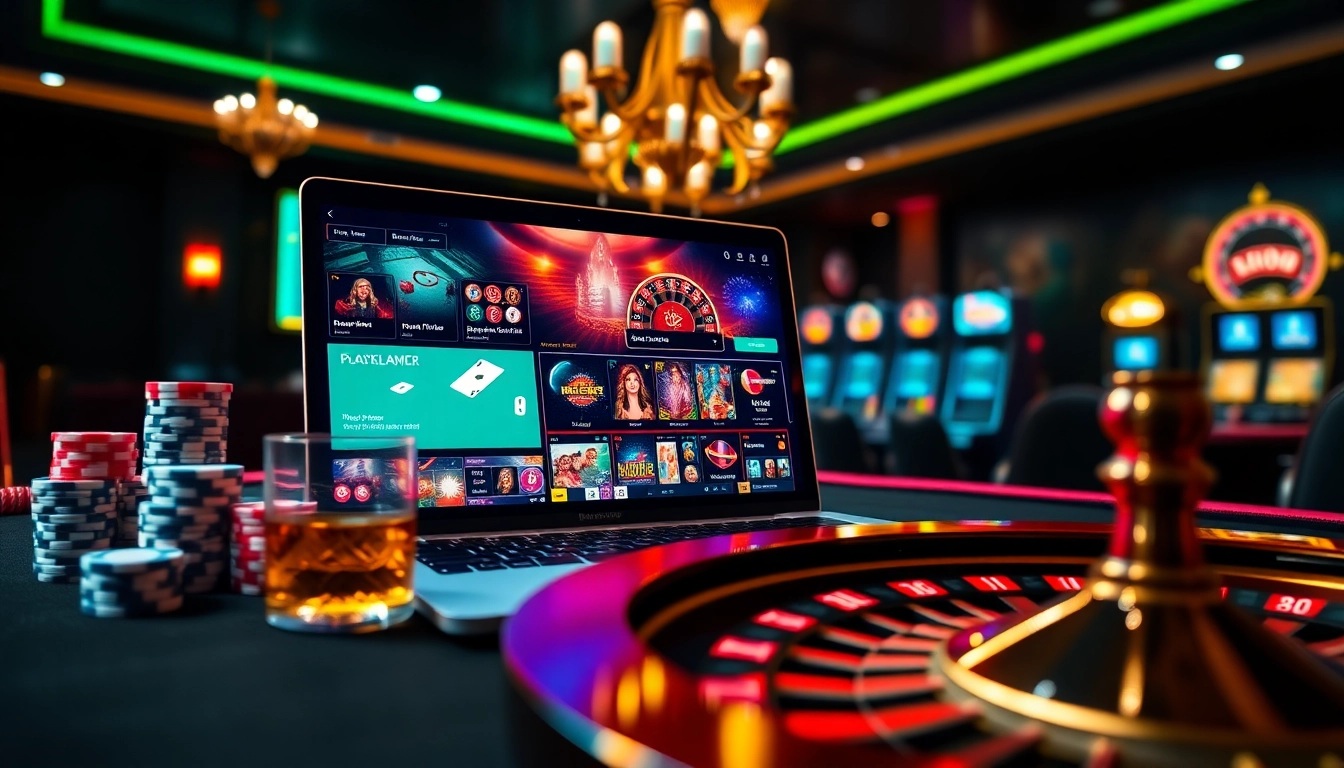 Engaging online gambling scene at https://rr88.auction/ highlighting casino games with rich visuals.