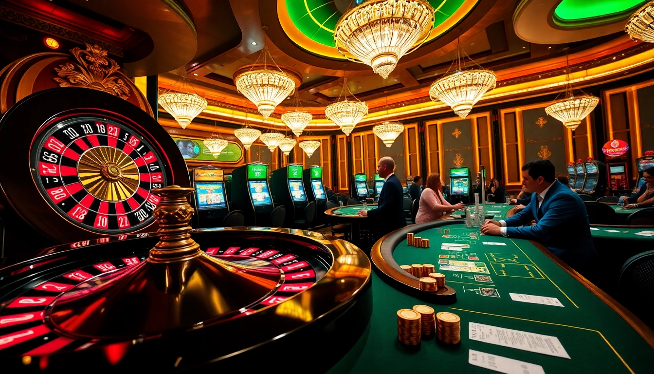 Experience excitement at https://l444.art/ with professional poker tables and stunning roulette wheels.