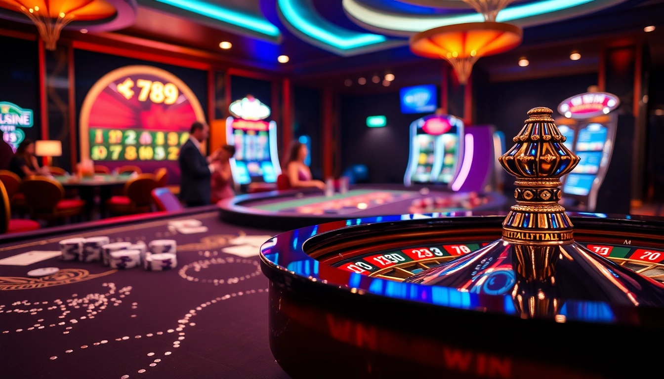 Experience the thrill of winning at 789 win casino with exciting games and vibrant atmosphere.