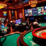 Experience thrilling online gaming with 32win2, showcasing poker chips and a roulette wheel.