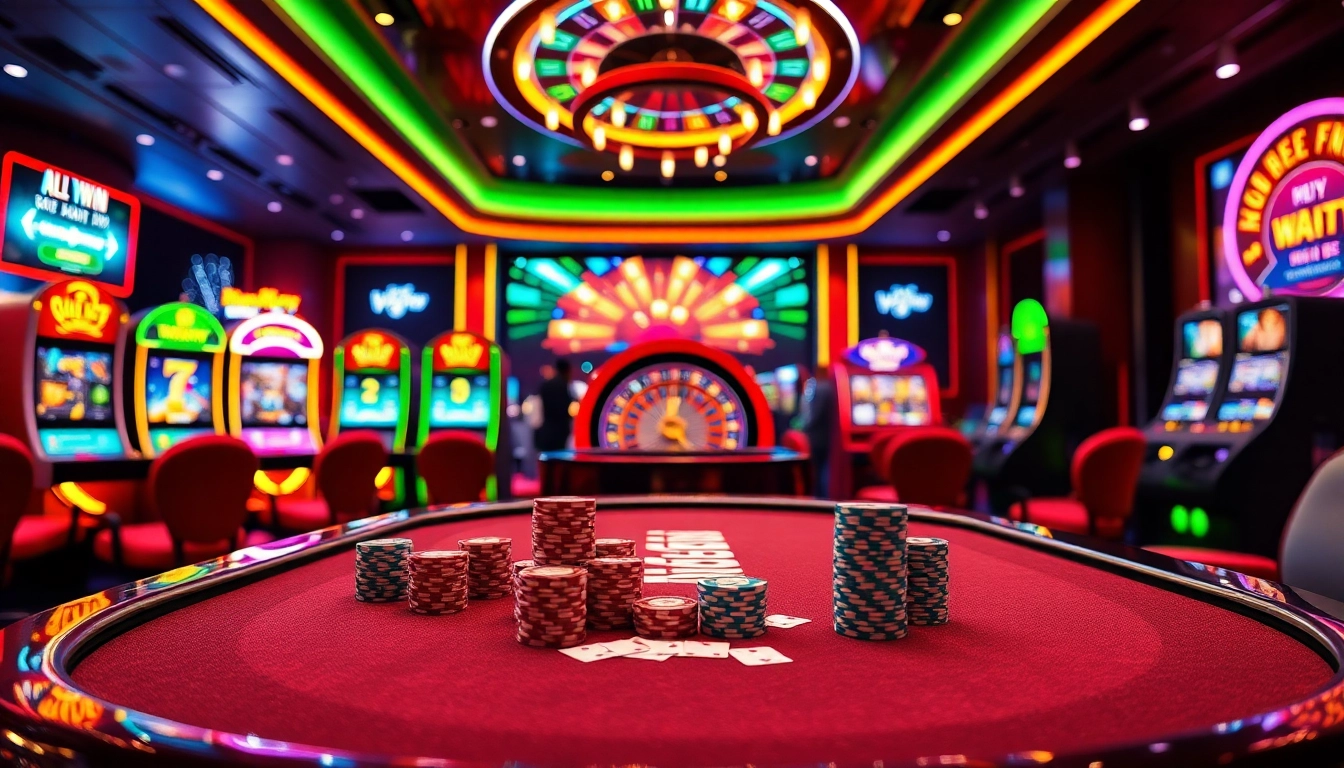 Engage in an exciting online gambling experience at https://kkwin.life/, featuring vibrant slot machines and poker action.