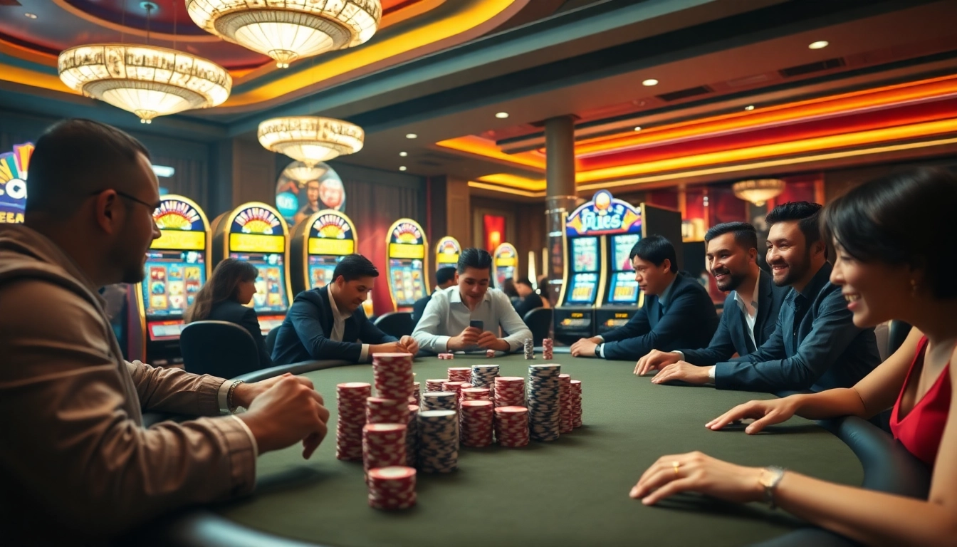 Engage in thrilling kèo bóng đá 88 gambling at a professional poker table, showcasing strategies and excitement.