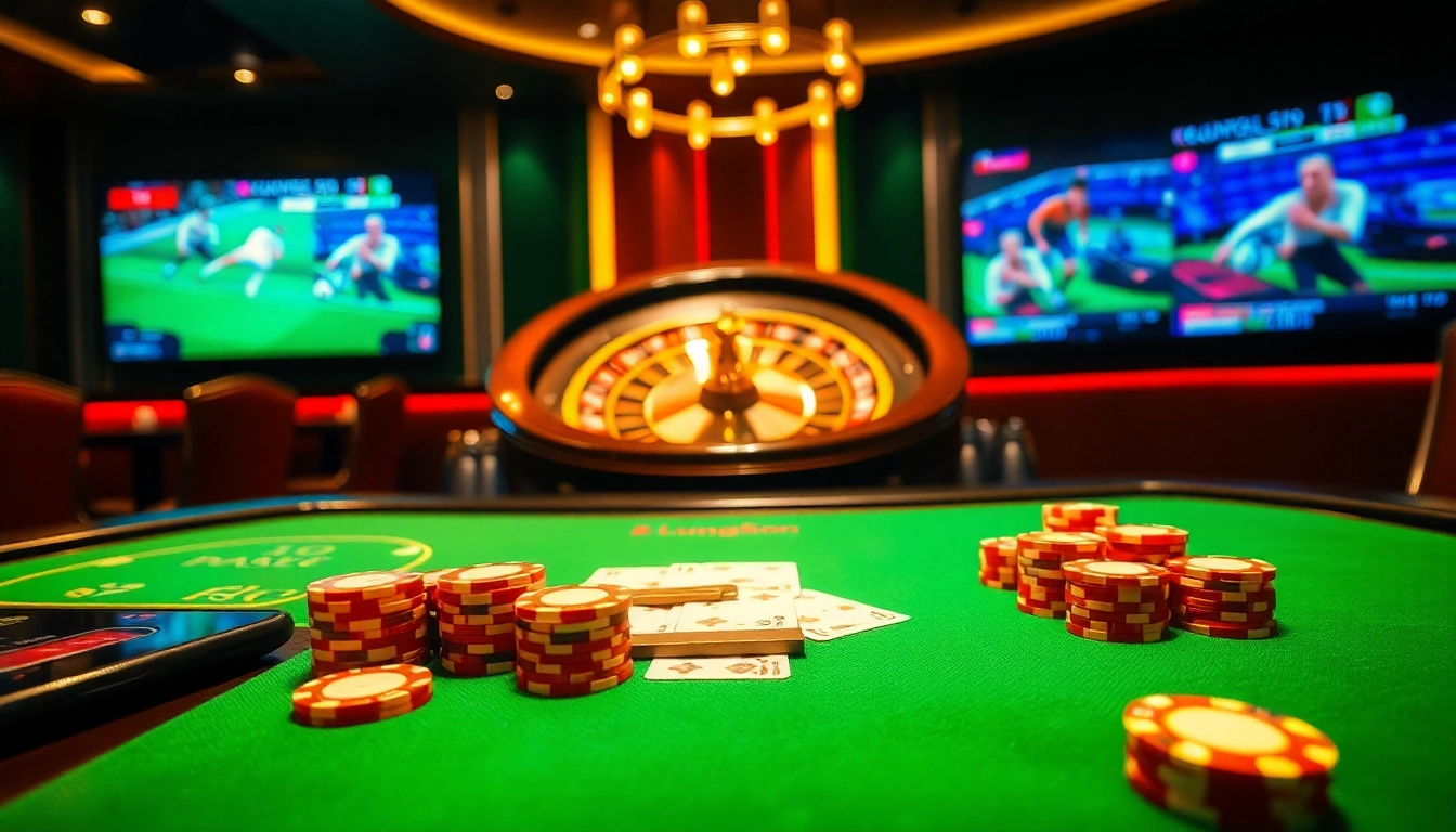 Experience thrilling action on Luongson TV with exciting poker games and live football highlights.