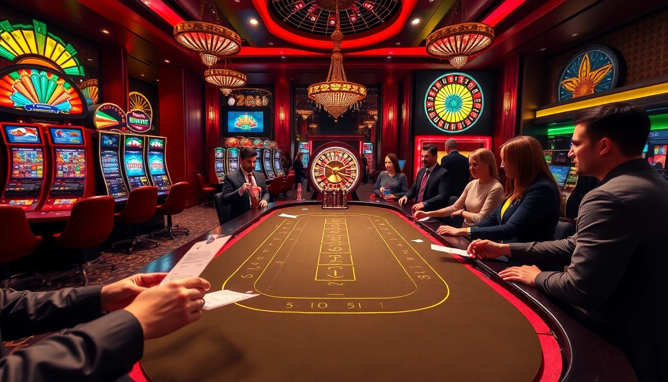 Experience the thrill of 789win at a vibrant casino with exciting games and luxurious surroundings.