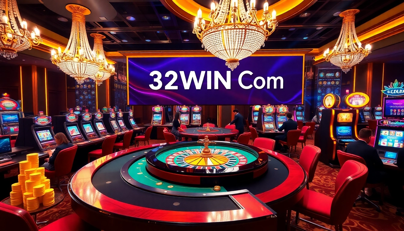 Experience the thrill of winning at 32WIN Com with engaging casino games filled with excitement.