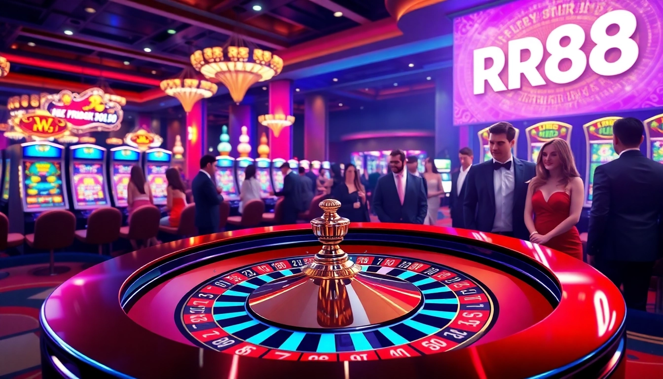 Experience thrilling wins at RR88 with exciting games and luxurious casino atmosphere.