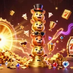 Permainan slot88 menarik dengan totem emas dan harta karun yang melimpah.