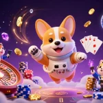 Engage with ATAS Casino's immersive gaming experience featuring interactive characters and festive game elements.