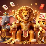 Experience thrilling wins with menangclub88 in this vibrant 3D casino scene featuring iconic characters.